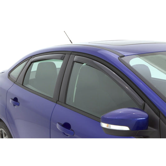 Auto Ventshade 194373 In-Channel Ventvisor Side Window Deflector 4-Piece Set For 2012-2018 Ford Focus