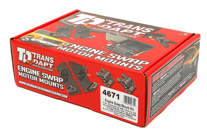 Trans-Dapt Performance Chevy 283-350 Or Lt1 Into S10 S15 4.3L (2Wd) With Th350- Motor Mount Kit 4671