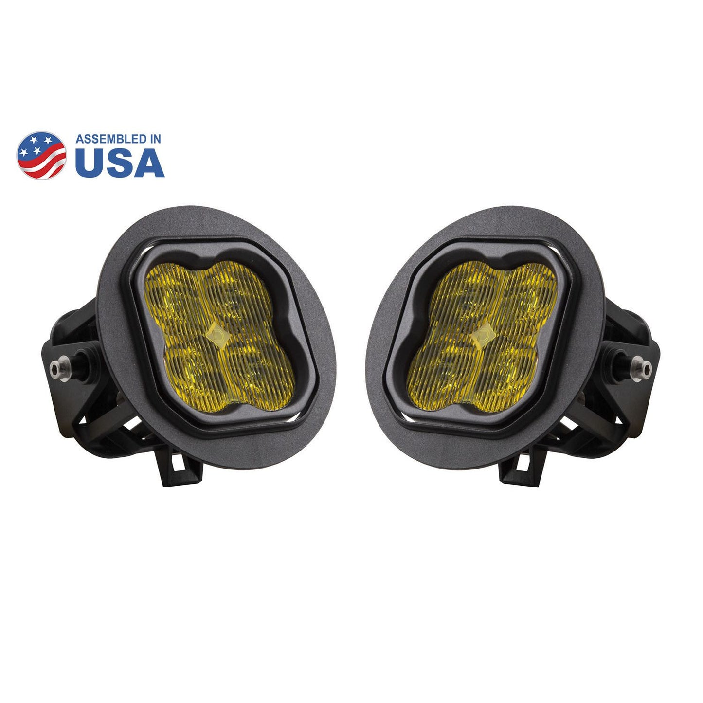 Diode Dynamics - DD6236 - Worklight SS3 Pro Type FT Kit Yellow SAE Fog