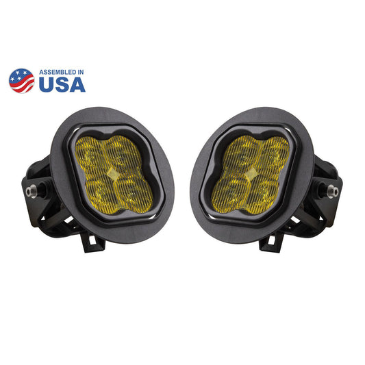 Diode Dynamics - DD6236 - Worklight SS3 Pro Type FT Kit Yellow SAE Fog