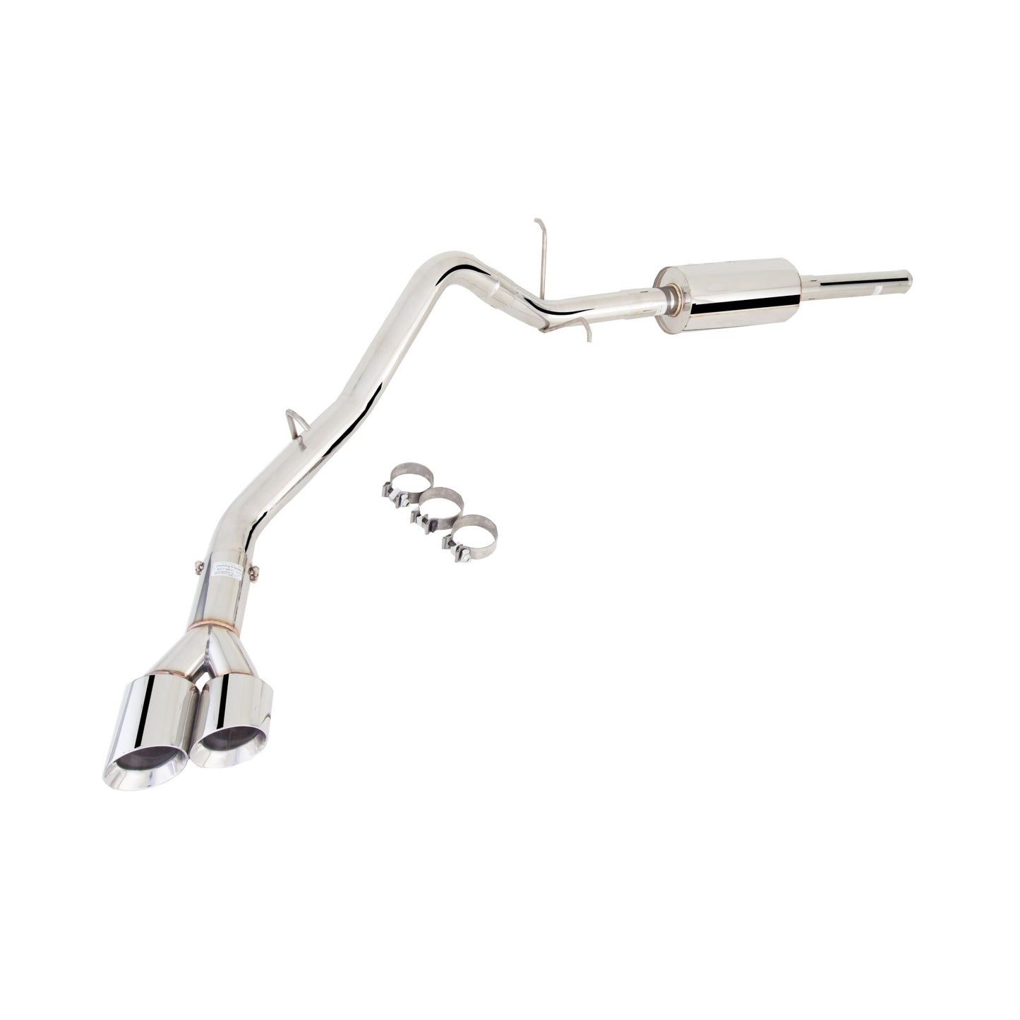 XFORCE GMC Sierra 2011-2019 V8 3" Stainless Steel Cat-Back System; Exhaust System Kit ES-GM2007-CBS