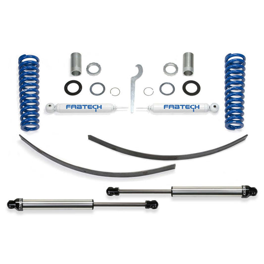 Fabtech 0-3.5 in. BASIC ADJ C/O SYS W/RR DLSS 95.5-04 TOYOTA TACOMA PRNNR 6 LUG MDLS 2/4WD K7015DL