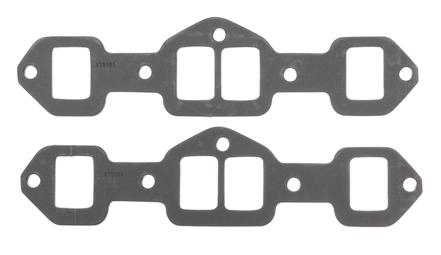 SCE Gaskets OLDS/EDELBROCK ALUM HD GRAPH-FORM 1/8 THK EXH GSKTS 479181