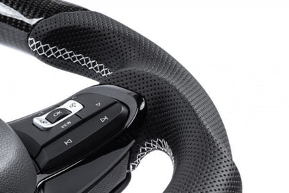 APR Carbon Fiber Steering Wheel W/ Perforated Leather - VW / Mk7 Golf R / GTi / Gli MS100202