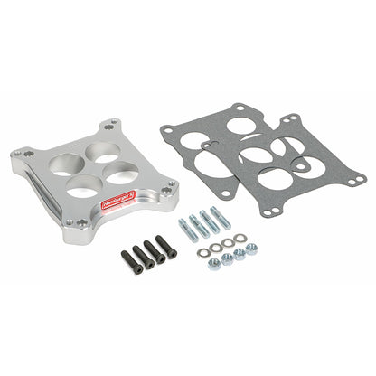 HAMBURGER'S PERFORMANCE PRODUCTS CARBURETOR ADAPTER; BILLET ALUMINUM- 1 IN. HOLLEY/ AFB TO QUADRAJET 3224