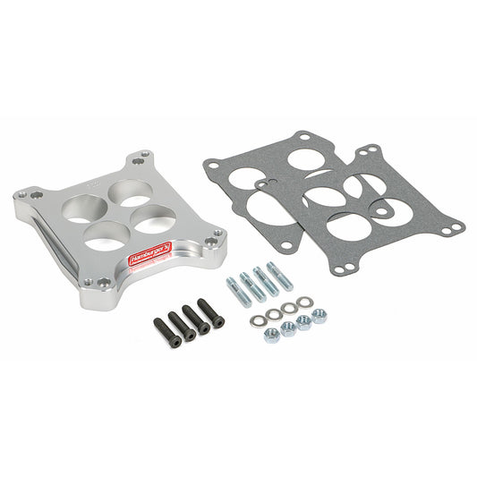 HAMBURGER'S PERFORMANCE PRODUCTS CARBURETOR ADAPTER; BILLET ALUMINUM- 1 IN. HOLLEY/ AFB TO QUADRAJET 3224