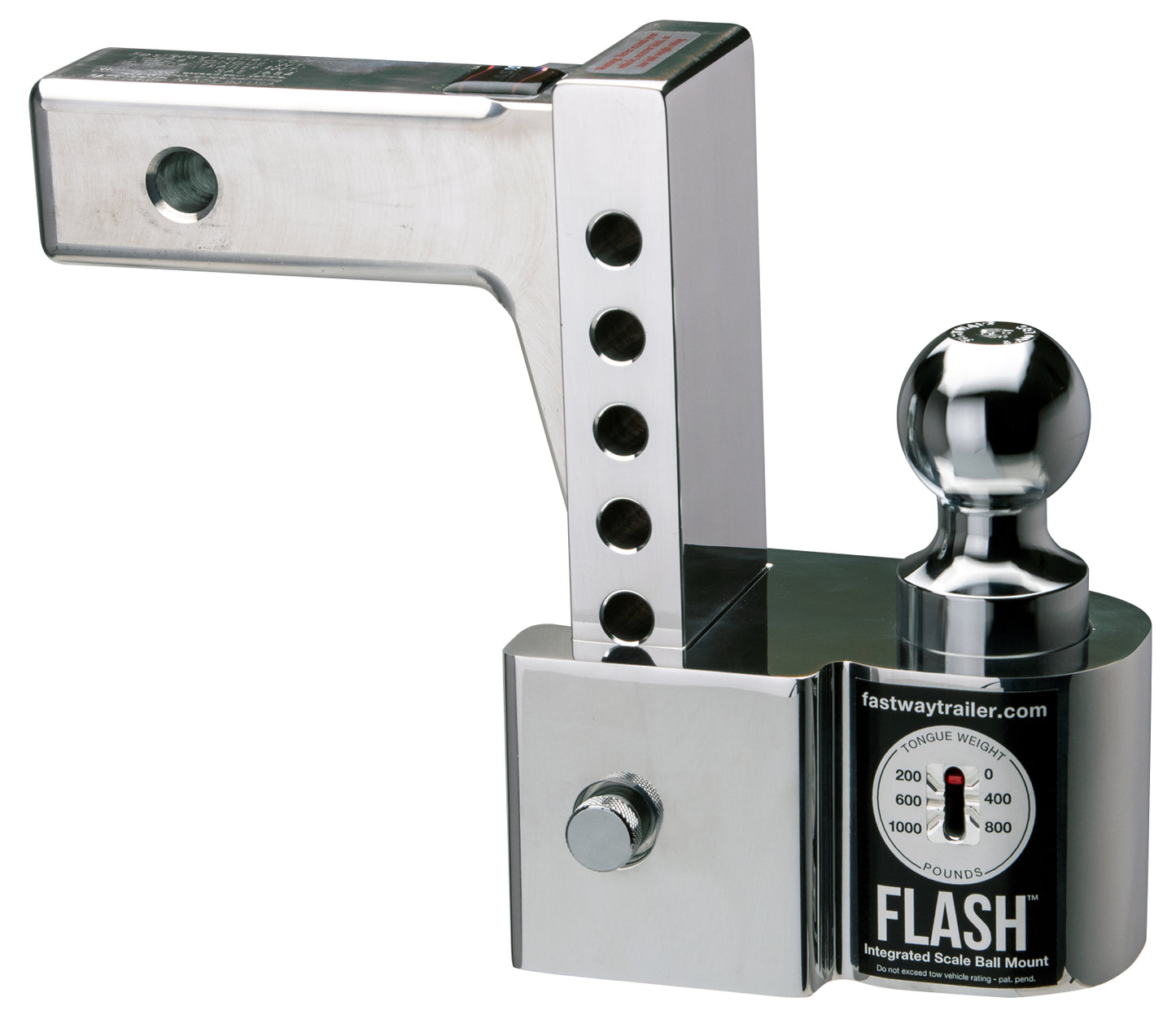 Fastway Trailer - Flash 6 In. Scale 2 In. Shank 2 In. & 2-5/16 In. Chrome Balls 48-00-8600
