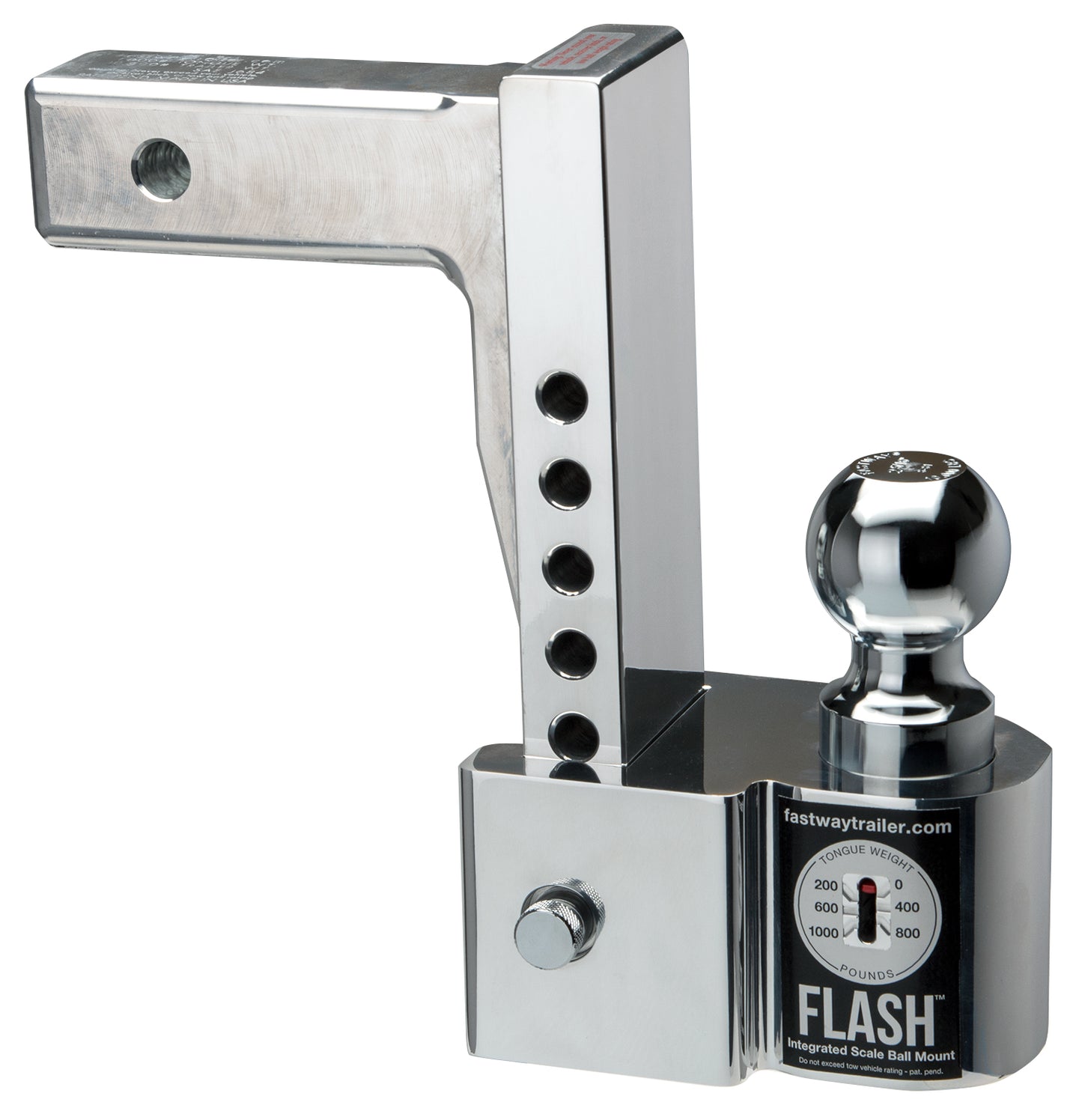 Fastway Trailer - Flash 8 In. Scale 2 In. Shank 2 In. & 2-5/16 In. Chromed Balls 48-00-8800