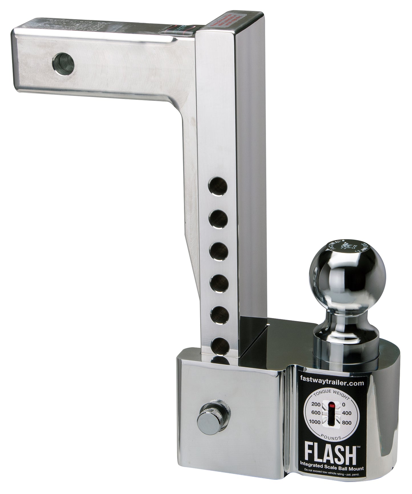 Fastway Trailer - Flash 10 In. Scale 2 In. Shank 2 In. & 2-5/16 In. Chromed Balls 48-00-8900