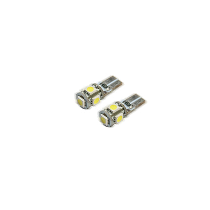 Oracle Lighting 4801-001 - ORACLE T10 5 LED 3 Chip SMD Bulbs (Pair) - Cool White