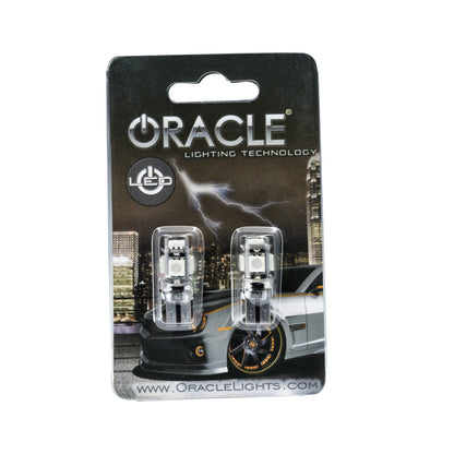 Oracle Lighting 4801-004 - ORACLE T10 5 LED 3 Chip SMD Bulbs (Pair) - Green