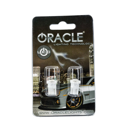 Oracle Lighting 4806-003 - ORACLE T10 1 LED 3-Chip SMD Bulbs (Pair) - Red