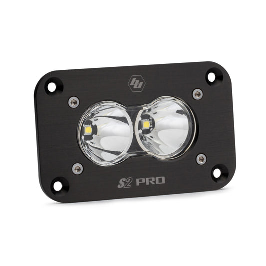 Baja Designs S2 Pro Black Flush Mount LED Auxiliary Light Pod 481001