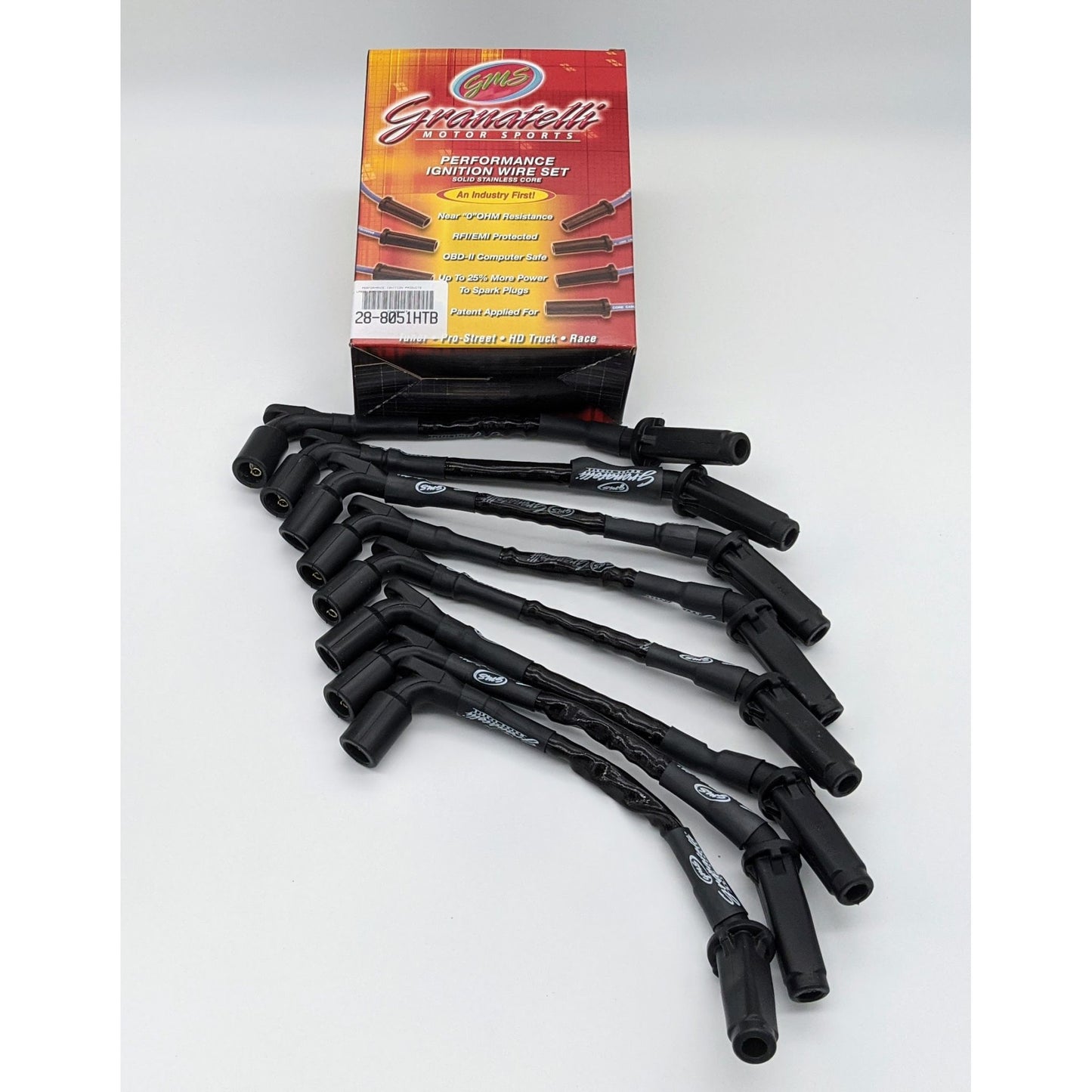 Granatelli Hi-Perf C-N-P Ignition Wire Connector Kit 28-8051HTB