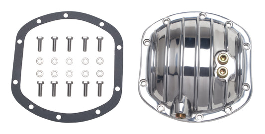 Trans-Dapt Performance Dana 25-27-30 (10 Bolt) Polished Aluminum Differential Cover Kit 4827
