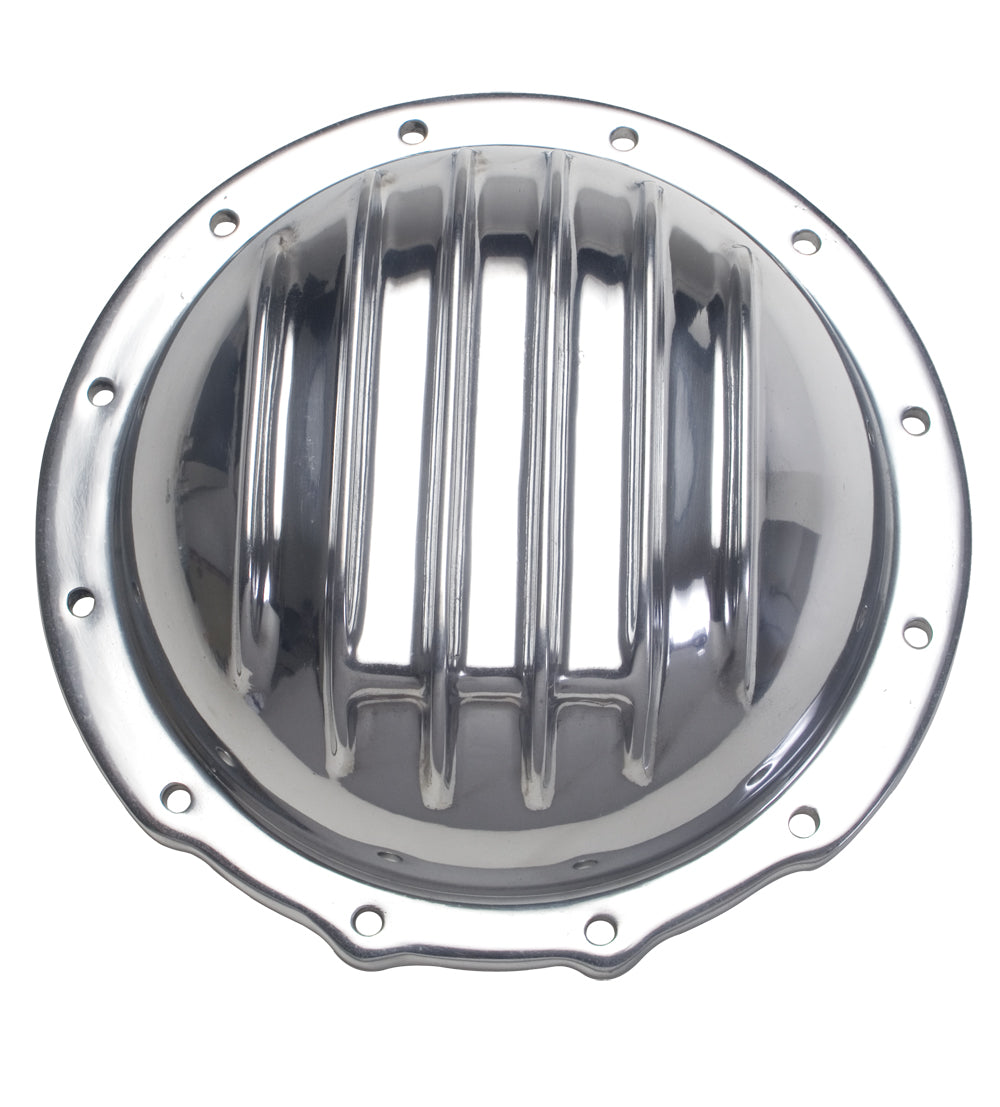 Trans-Dapt Performance Jeep Corporate (12 Bolt) Rear; Polished Aluminum Differential Cover Kit 4828