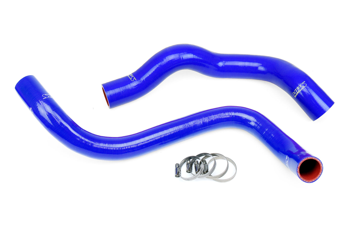 HPS Performance 3-ply Reinforced Silicone Replaces Rubber Radiator Coolant Hoses 57-1903-BLUE