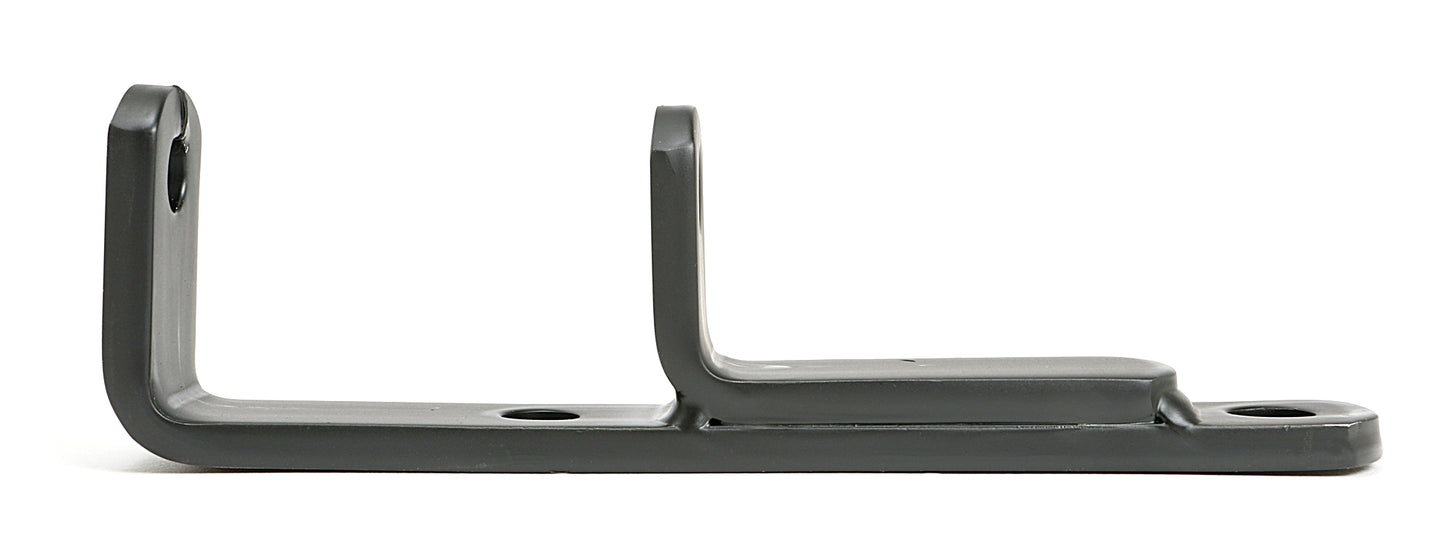 Trans-Dapt Performance Alternator Slide Bracket; 1955-1968 Chevrolet 283-350; Short Water Pump (Uses #9234)-Black 4869