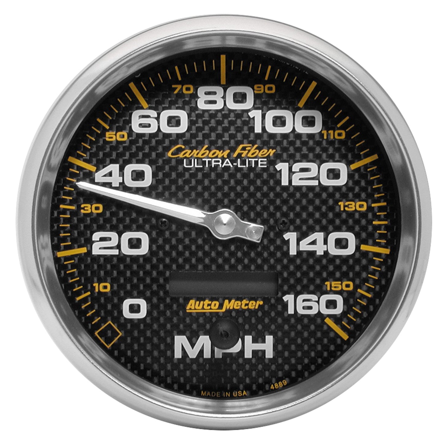AutoMeter 5 in. SPEEDOMETER 0-160 MPH CARBON FIBER 4889
