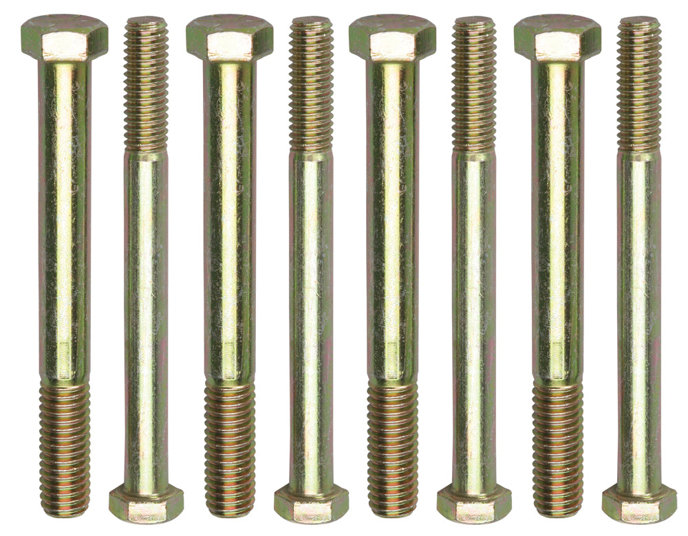 Trans-Dapt Performance Engine Stand Bolts; 3/8 In.-16 X 4 In. And 7/16 In.-14 X 4 In. (4 Each)-Universal Fit 4897