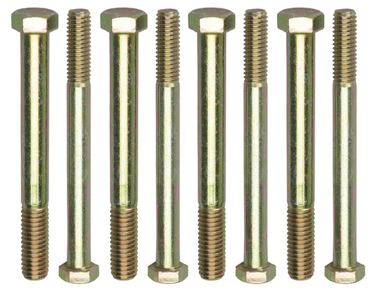 Trans-Dapt Performance Engine Stand Bolts; 3/8 In.-16 X 4 In. And 7/16 In.-14 X 4 In. (4 Each)-Universal Fit 4897