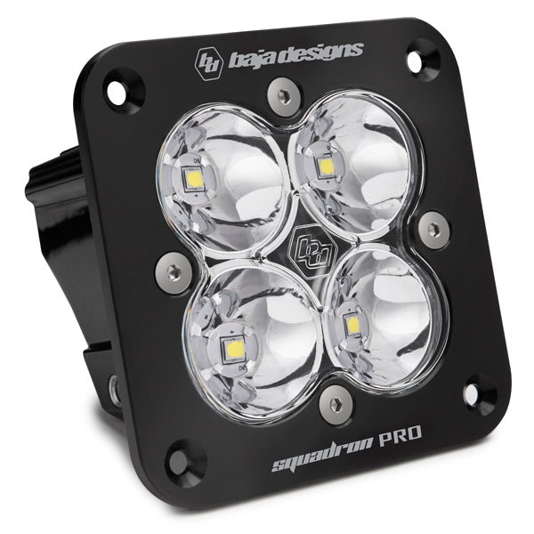 Baja Designs Squadron Pro Black Flush Mount LED Auxiliary Light Pod 491001