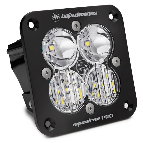Baja Designs Squadron Pro Black Flush Mount LED Auxiliary Light Pod 491003