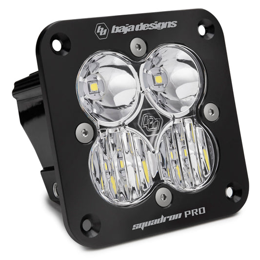 Baja Designs Squadron Pro Black Flush Mount LED Auxiliary Light Pod 491003