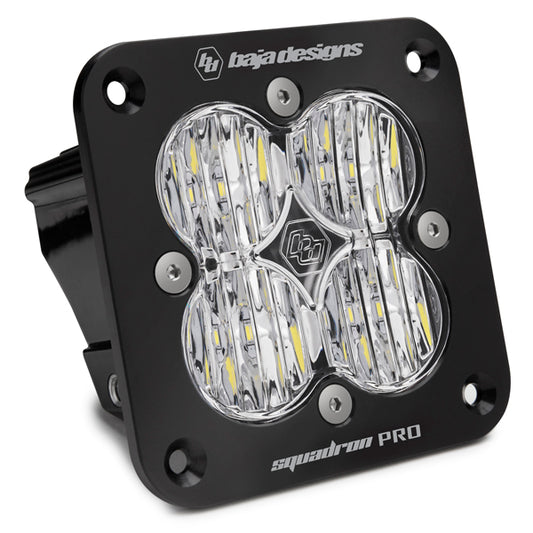 Baja Designs Squadron Pro Black Flush Mount LED Auxiliary Light Pod 491005