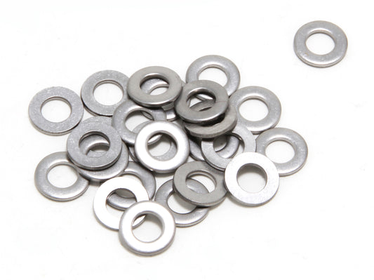 Trans-Dapt Performance 1/4 In. Valve Cover Flat Washers (25 Per Pkg.)- Yellow Zinc 4912