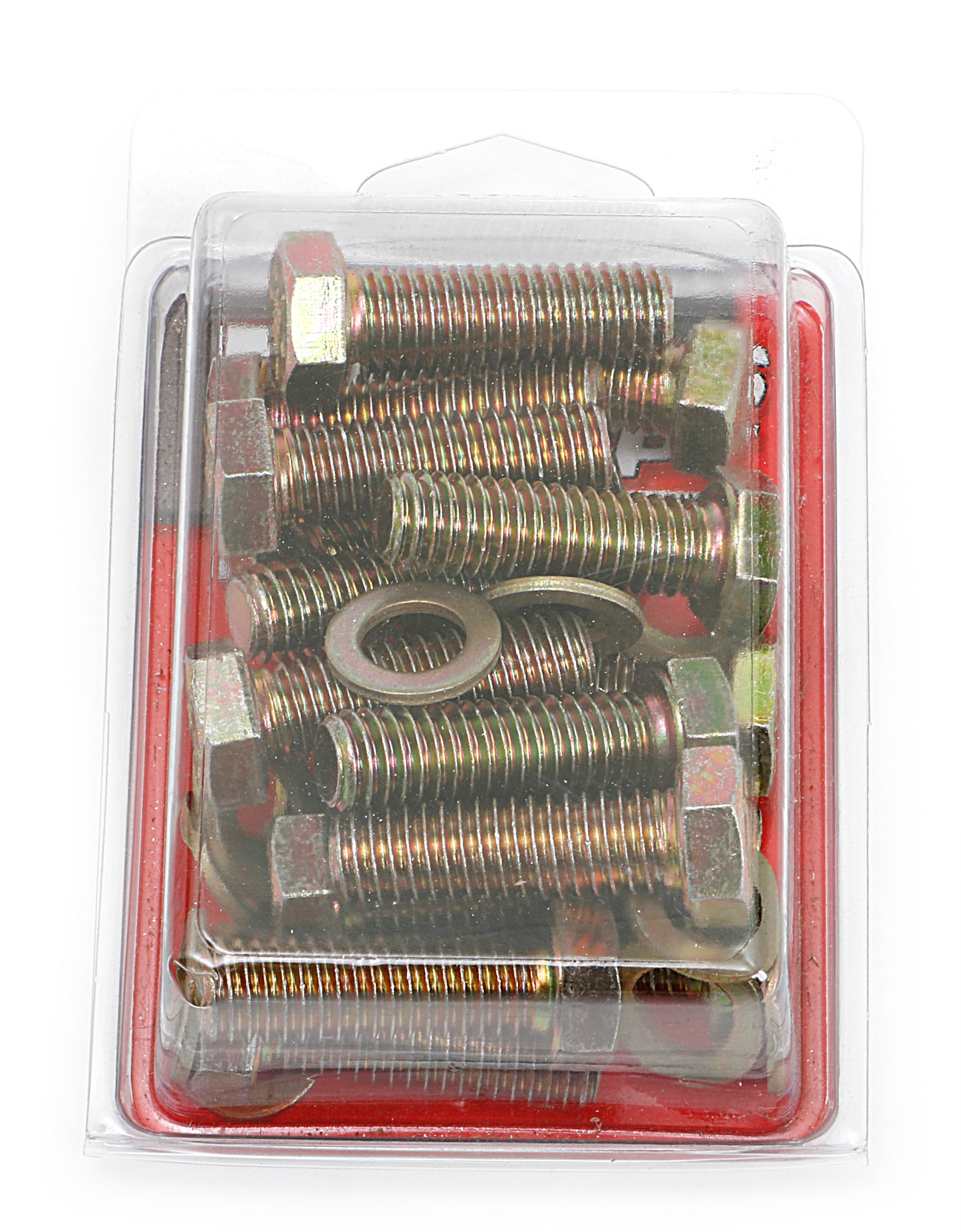 Trans-Dapt Performance Intake Manifold Bolts; 3/8 In.-16 X 1-1/4 In. Hex Head (16 Bolts); Grade 8- Yellow Zinc 4925
