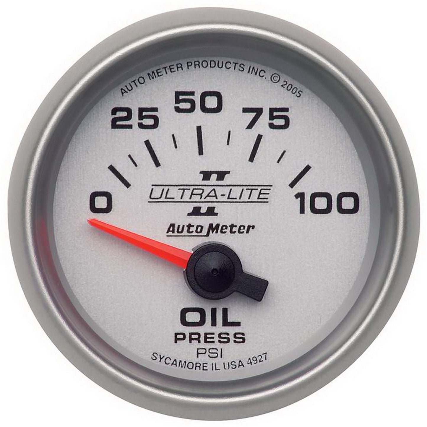 AutoMeter 2-1/16 in. OIL PRESSURE 0-100 PSI ULTRA-LITE II 4927