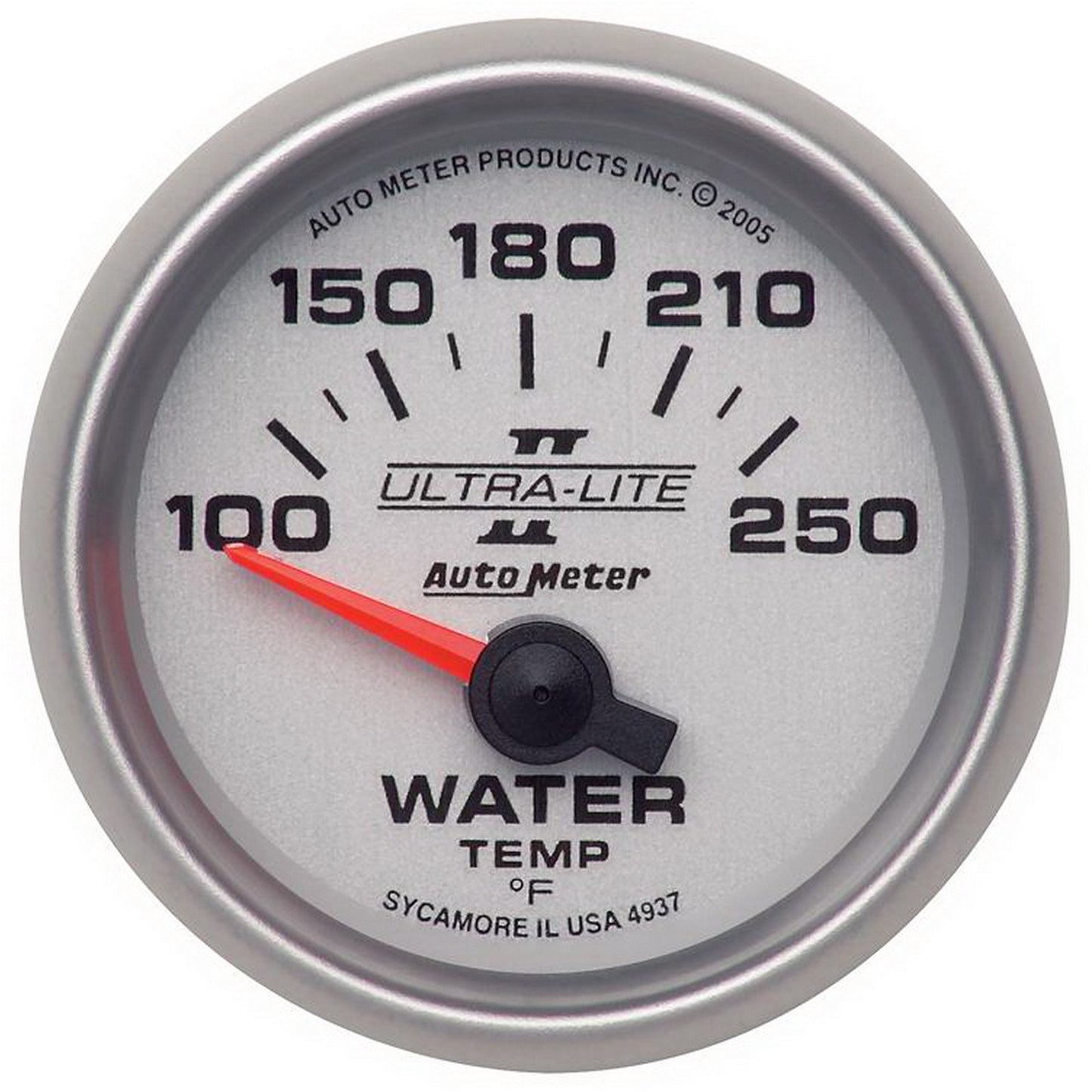 AutoMeter 2-1/16 in. WATER TEMPERATURE 100-250 Fahrenheit ULTRA-LITE II 4937