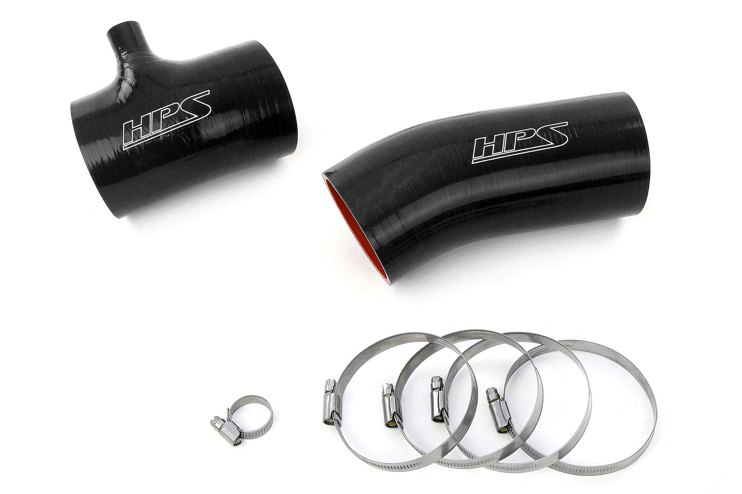 HPS Performance Replace Stock Restrictive Air Intake Improve Throttle Response No Heat Soak 57-2104-BLK