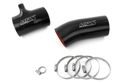 HPS Performance Replace Stock Restrictive Air Intake Improve Throttle Response No Heat Soak 57-2104-BLK
