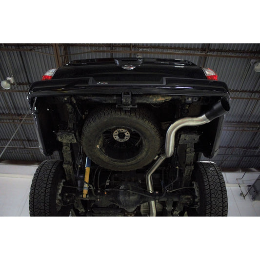 Mishimoto Nissan Titan XD Filter Back Exhaust, 2016+ Black MMEXH-XD-16BK