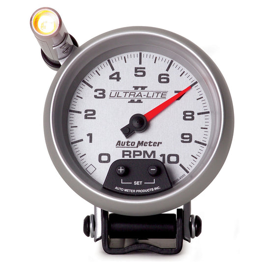 AutoMeter 3-3/4 in. PEDESTAL TACHOMETER 0-10000 RPM ULTRA-LITE II 4990