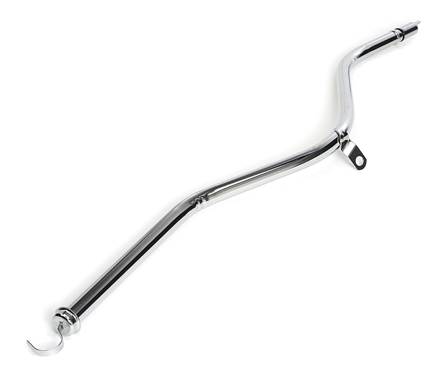 Trans-Dapt Performance 34 In. Chrome Transmission Dipstick And Tube For Gm Th350 4994