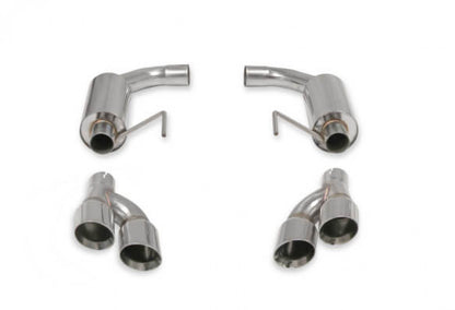 Flowtech 18-21 Mustang Gt Axle-Back Quad Tip Exhaust System Kit 52018FLT