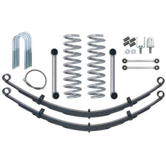 Rubicon Express 3.5 Inch Super-Ride Short Arm Lift Kit With Rear Leaf Springs - No Shocks RE6025