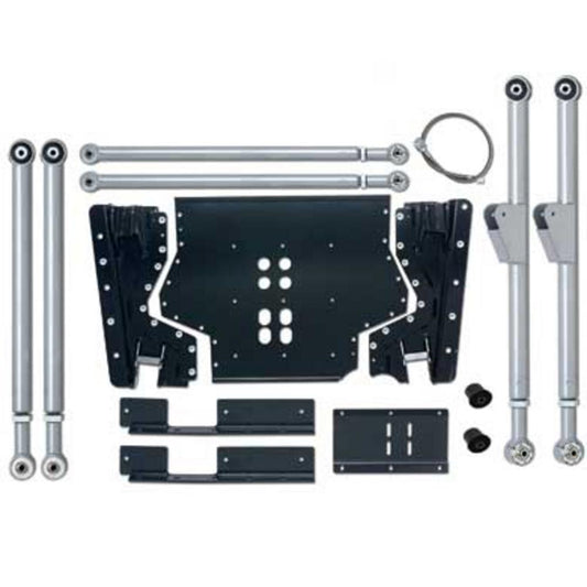 Rubicon Express 5.5 Inch Extreme-Duty Long Arm Lift Kit With Rear Track Bar And Mono Tube Shocks RE7225M