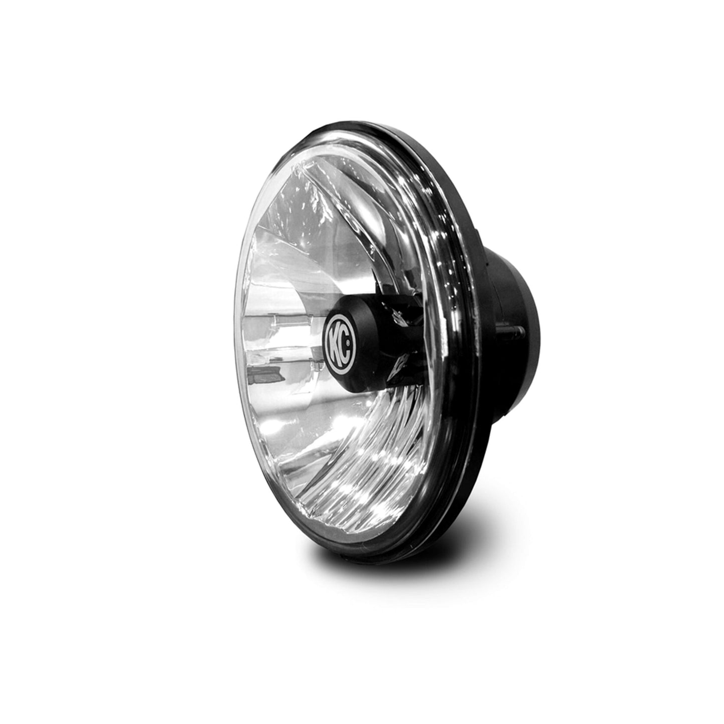 KC HiLiTES 7 in Gravity LED - Single Headlight - SAE/ECE - 40W Driving Beam - for 07-18 Jeep JK 4235