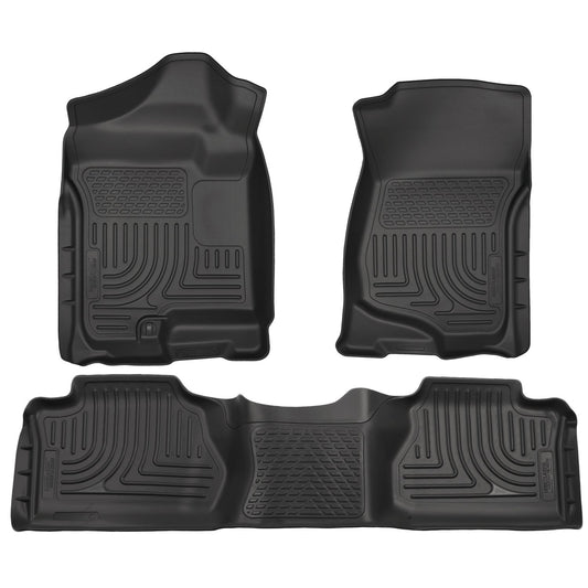 Husky Liners Front & 2nd Seat Floor Liners (Footwell Coverage) 98211