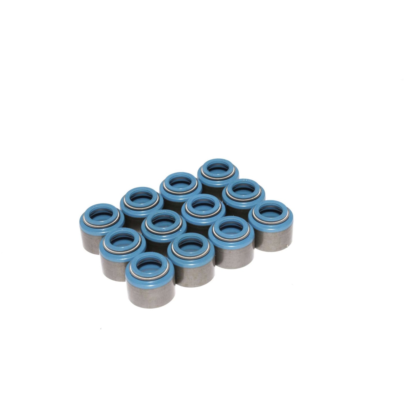 COMP Cams Set of 12 Metal Viton Valve Seals for .500" Guide Size 3/8 Valve Stem COMP-514-12