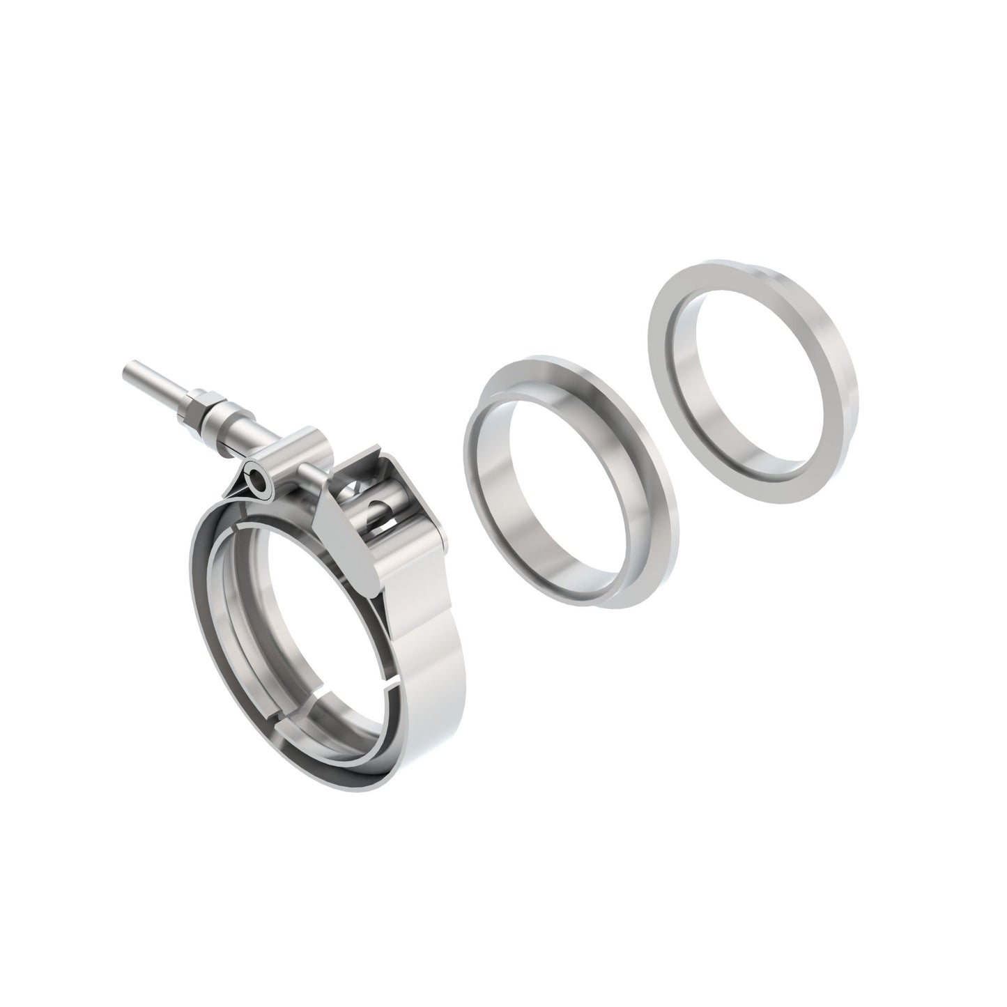 Borla V-Band Clamp 2.25in T-304 Stainless Steel 18007