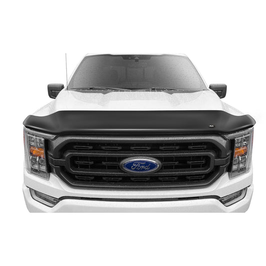 Auto Ventshade 25621 Bugflector II Dark Smoke Hood Shield For 2021-2022 Ford F-150; Excludes Tremor/Raptor