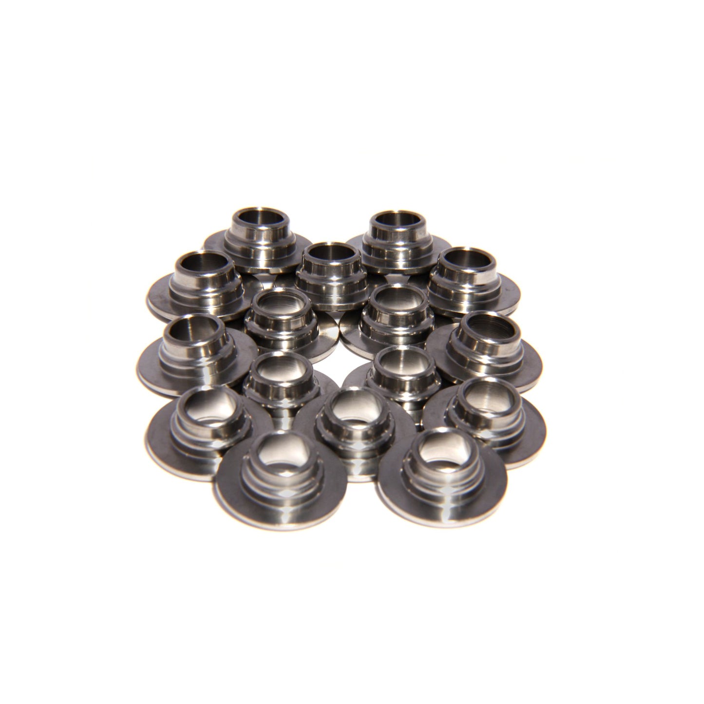 COMP Cams 7 Degree Titanium Retainer Set 100 for Ford 4.6L 4V w/ 26123 Beehive Springs COMP-798-16
