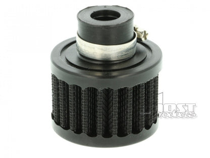 BOOST products Crankcase Breather Filter with 19mm (3/4") ID Connection, Black IN-LU-050-019