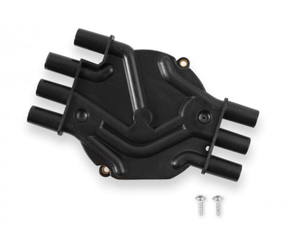 ACCEL Distributor Cap - Chevy / GMC Vortec - V6 - Socket Style - Crab - Black 120142