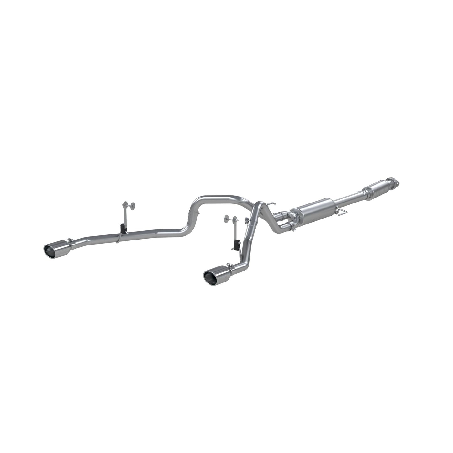 MBRP Exhaust 3in. Cat Back; 2.5in. Dual Side Exit; AL S5215AL